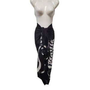 Womens Sarong Cotton Wrap Handpainted Batik Wrapskirt Beach Pareo Beachwear -NEW